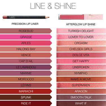 AFTERGLOW LIP SHINE, NARS Lipstick Day
