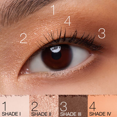 QUAD EYESHADOW, NARS Ombres &agrave; paupi&egrave;res & palettes