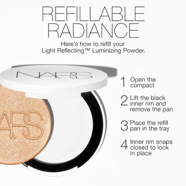 LIGHT REFLECTING&trade; LUMINIZING POWDER REFILL, NARS Gezicht