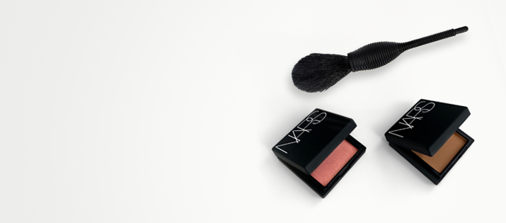 Mini Blush, Mini Laguna Bronzing Power et Mini pinceau Yachiyo