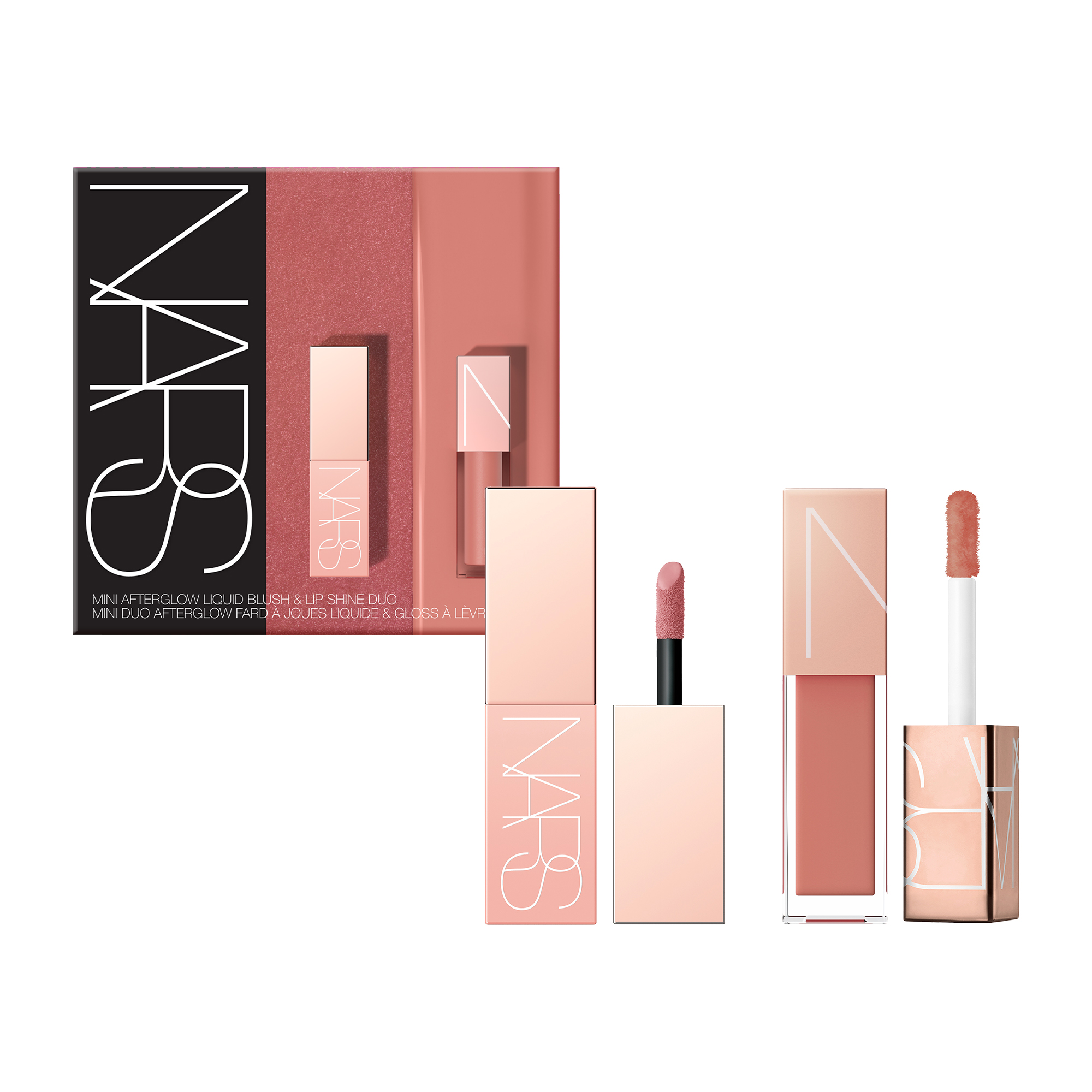 Mini Afterglow Liquid Blush & Lip Shine Duo - Dolce Vita & Chelsea Girls, NARS Kits & Coffrets Cadeaux