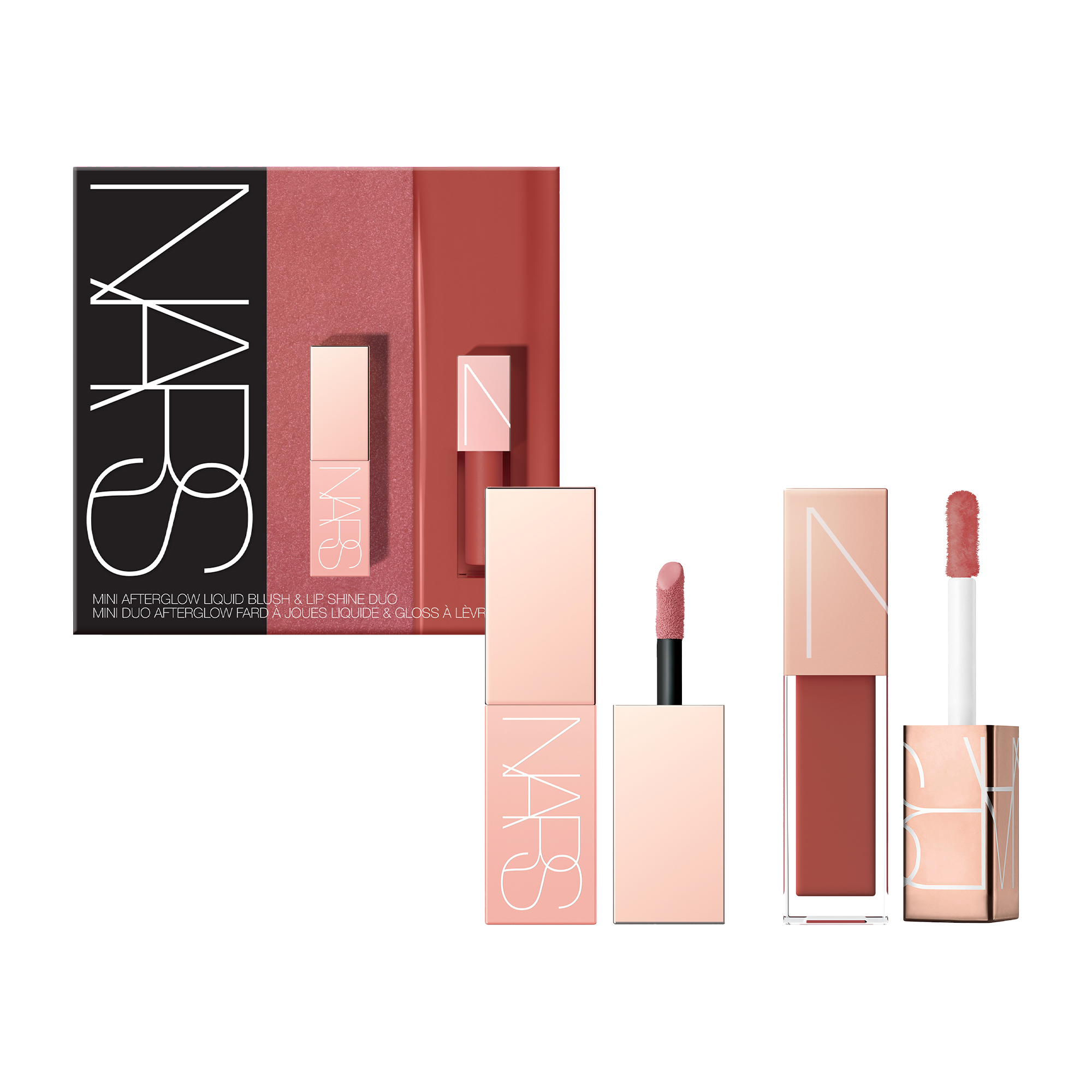 Mini Afterglow Liquid Blush & Lip Shine Duo - Dolce Vita & Aragòn, NARS KITS & CADEAU SETS
