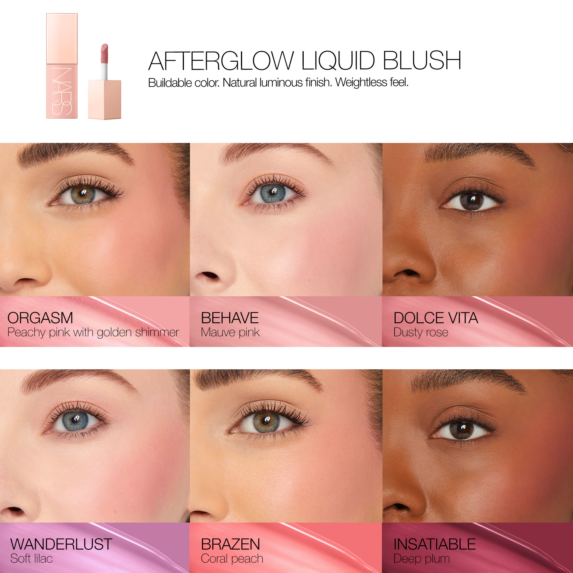 Afterglow Liquid Blush, Nars SALE