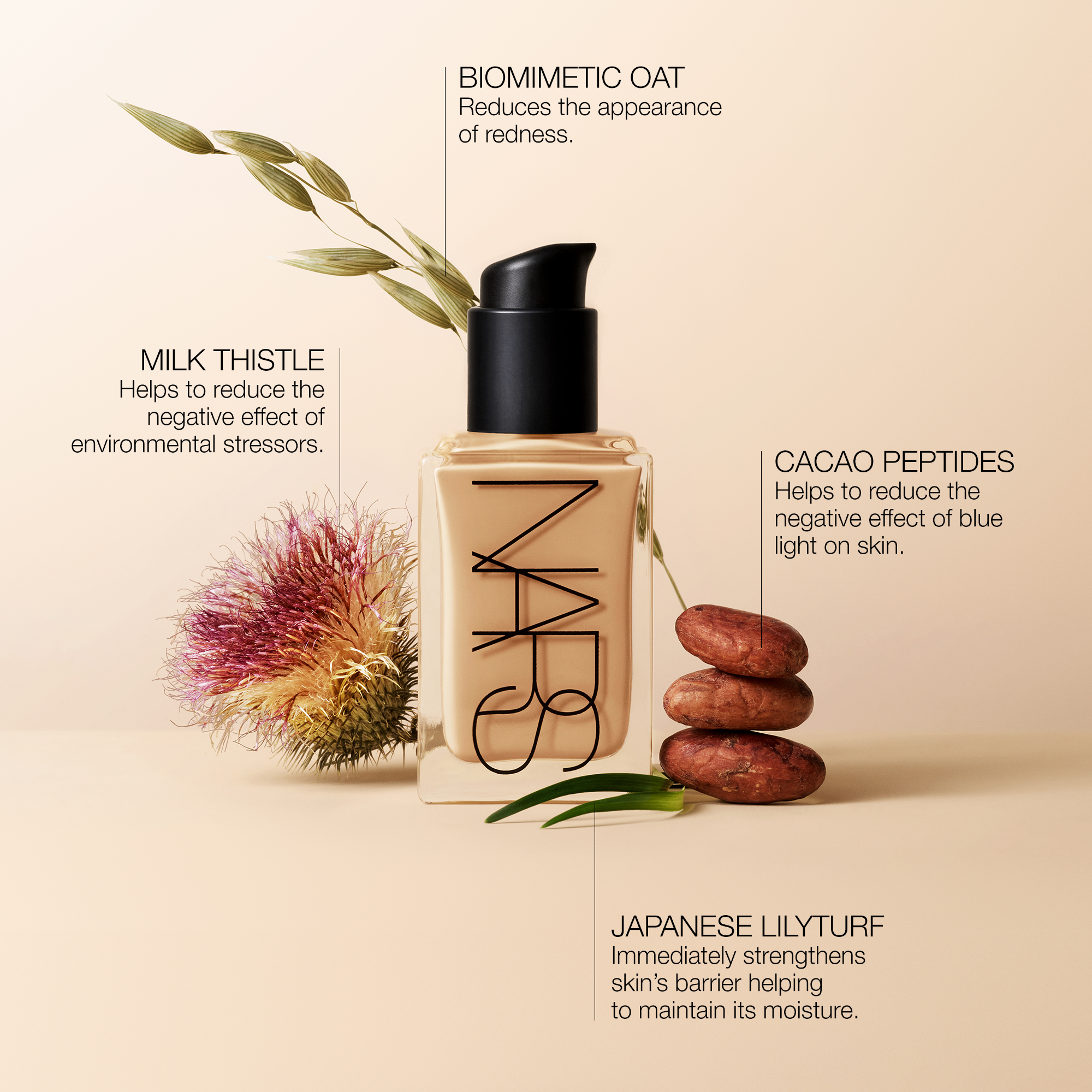 Light Reflecting Advanced Skincare Foundation, NARS LAATSTE KANS