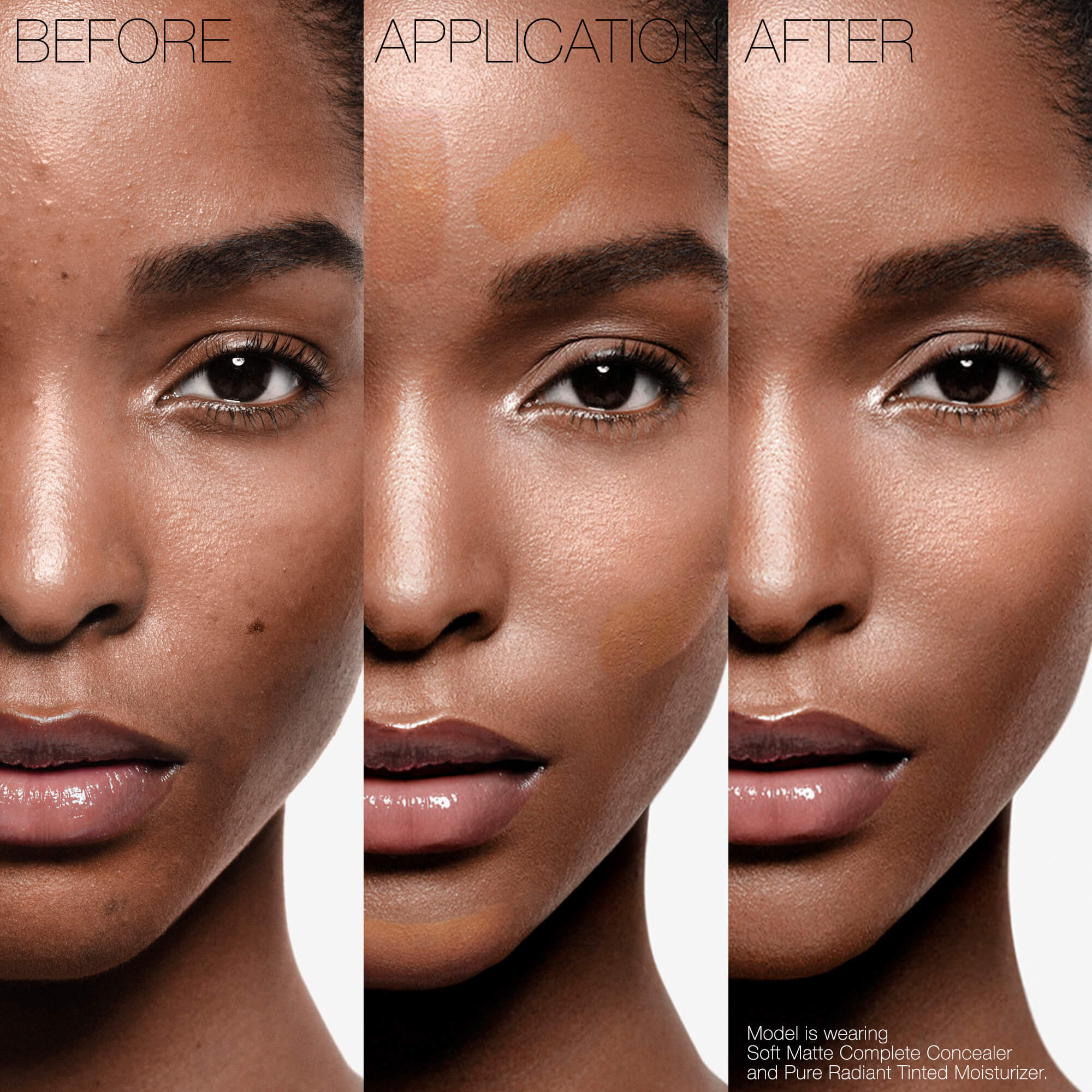 Soft-matte complete concealer