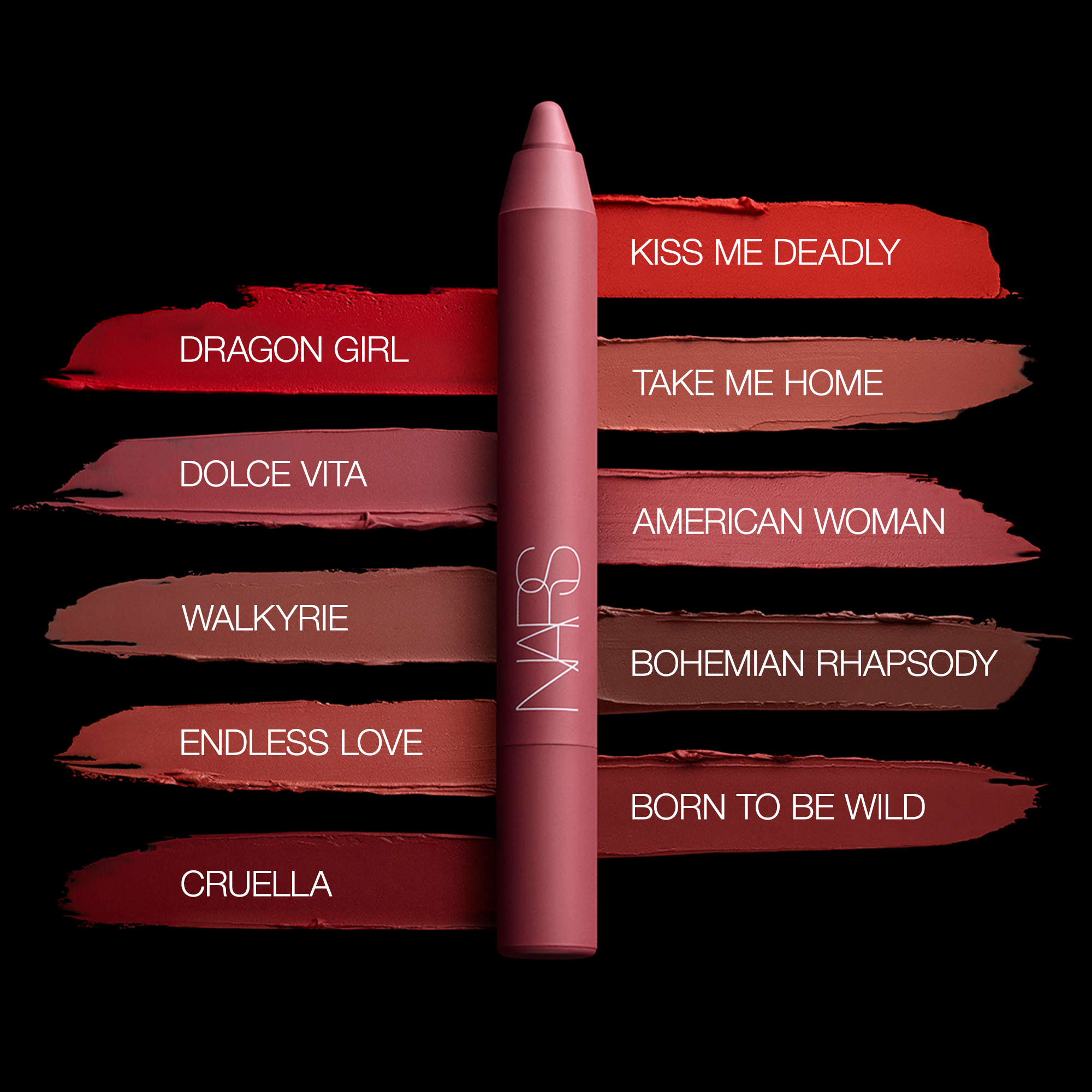 Powermatte High-Intensity Lip Pencil, NARS Lippenpotloden