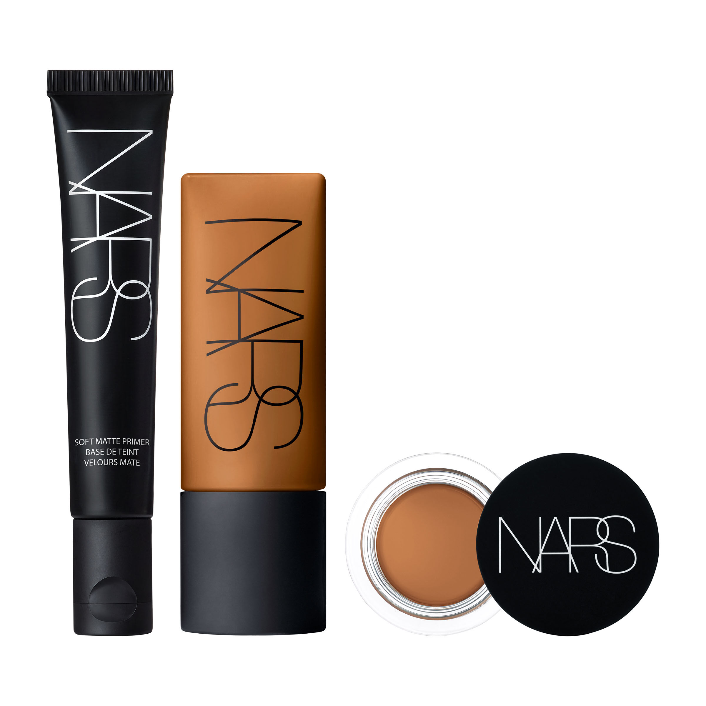 The Soft Matte Primer, Concealer & Foundation Bundle, NARS Anti-cernes