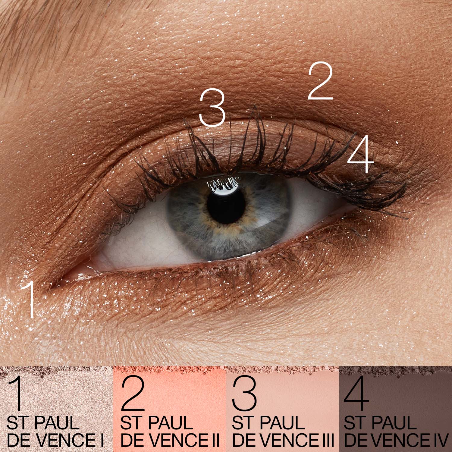 Palette 4 Ombres à Paupières