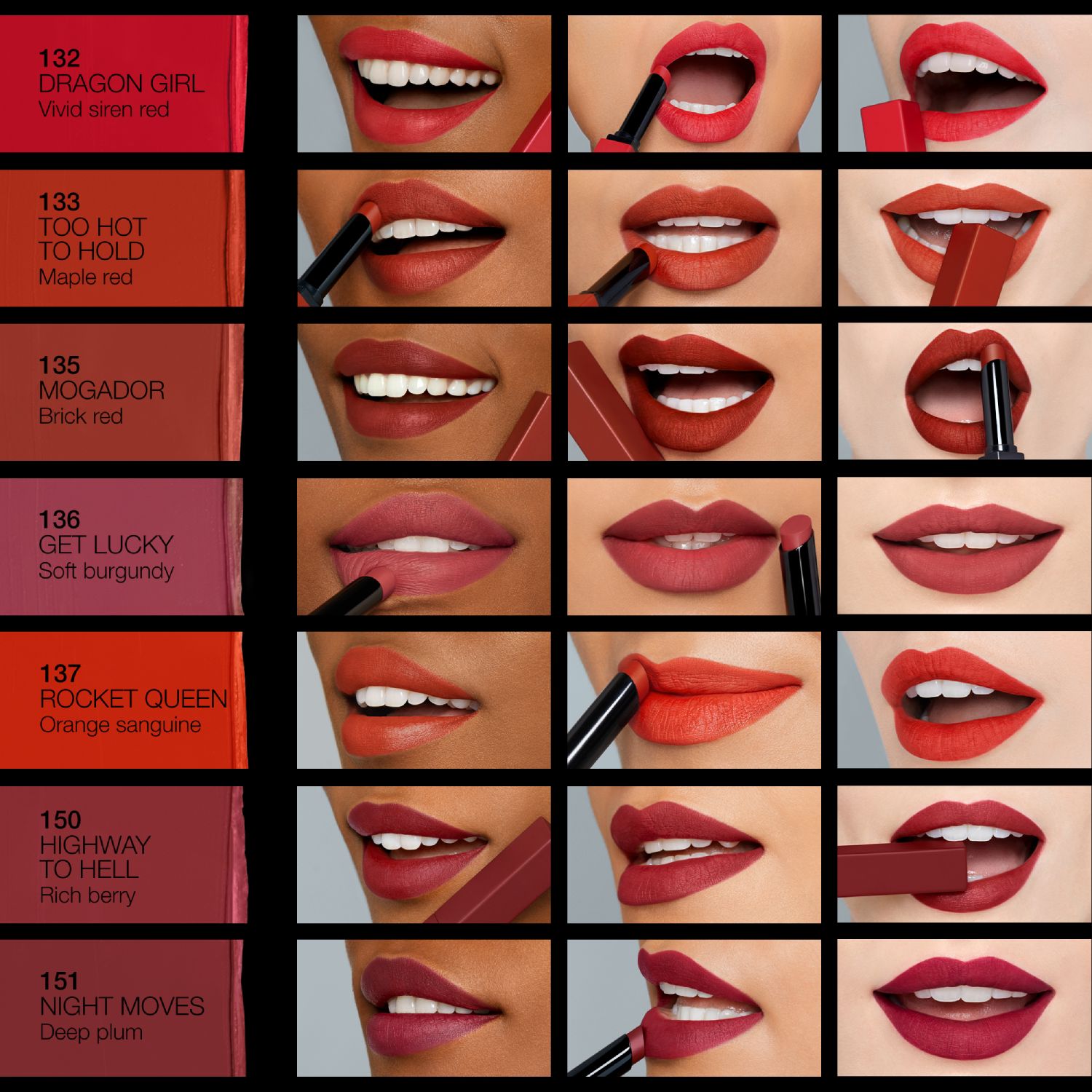 Powermatte Lipstick, NARS TRENDING: MOROCCO