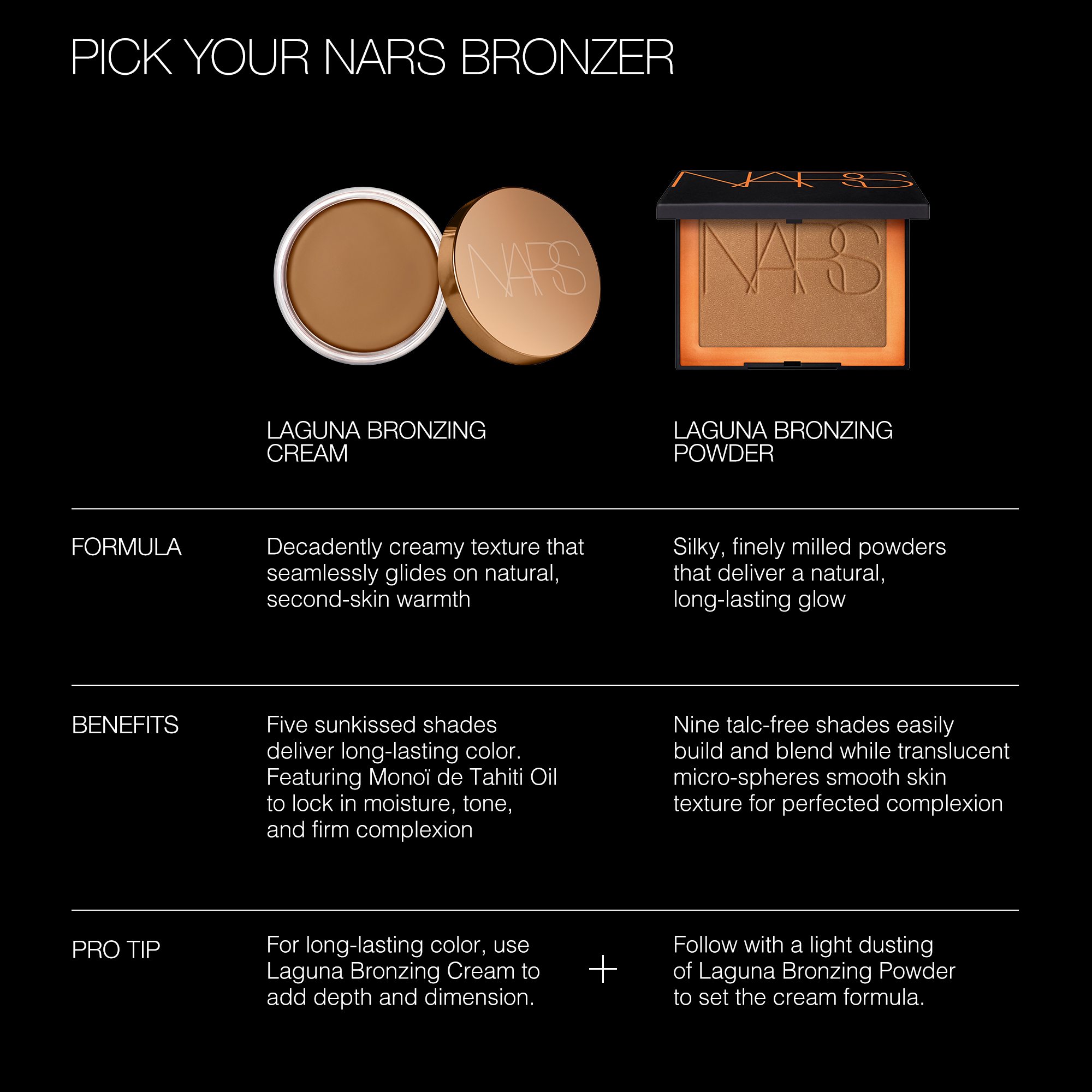 NARS_SP23_LagunaCollection_PDPCrop_CreamVSPowderComparison, NARS SALE