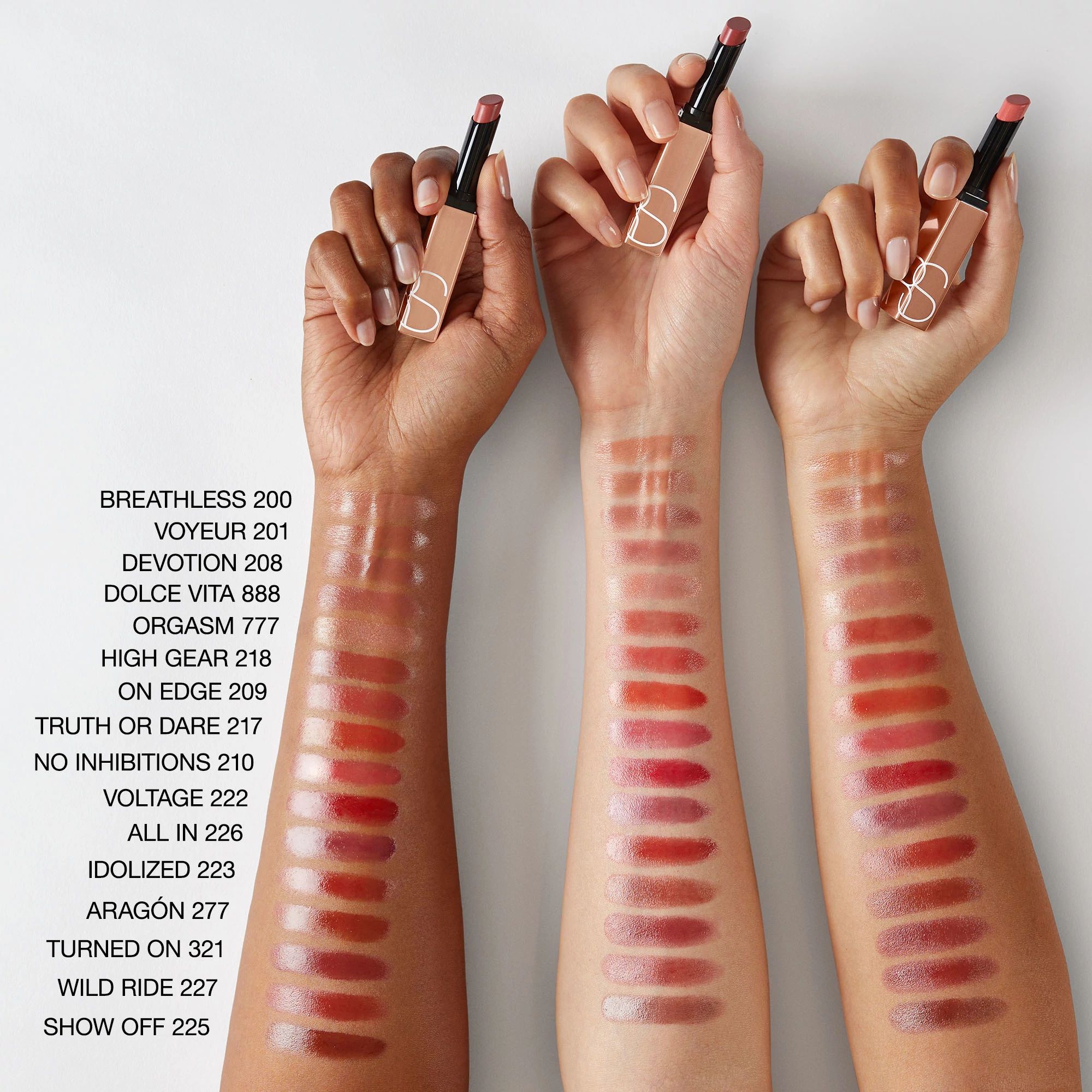 AFTERGLOW SENSUAL SHINE LIPSTICK, Nars Rouge à lèvres