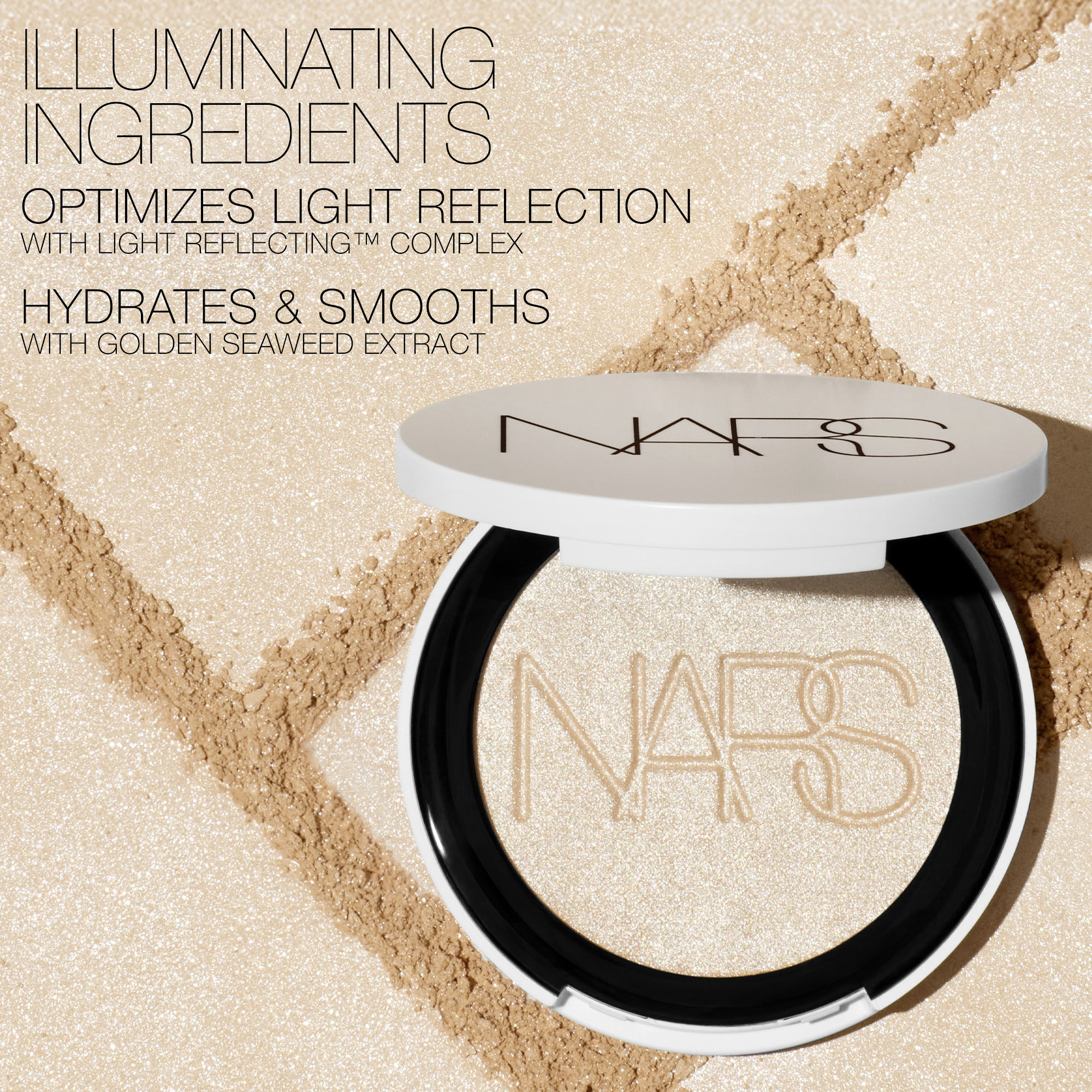 LIGHT REFLECTING™ LUMINIZING POWDER REFILL, NARS Gezicht LIGHT REFLECTING™ LUMINIZING POWDER REFILL, NARS Gezicht