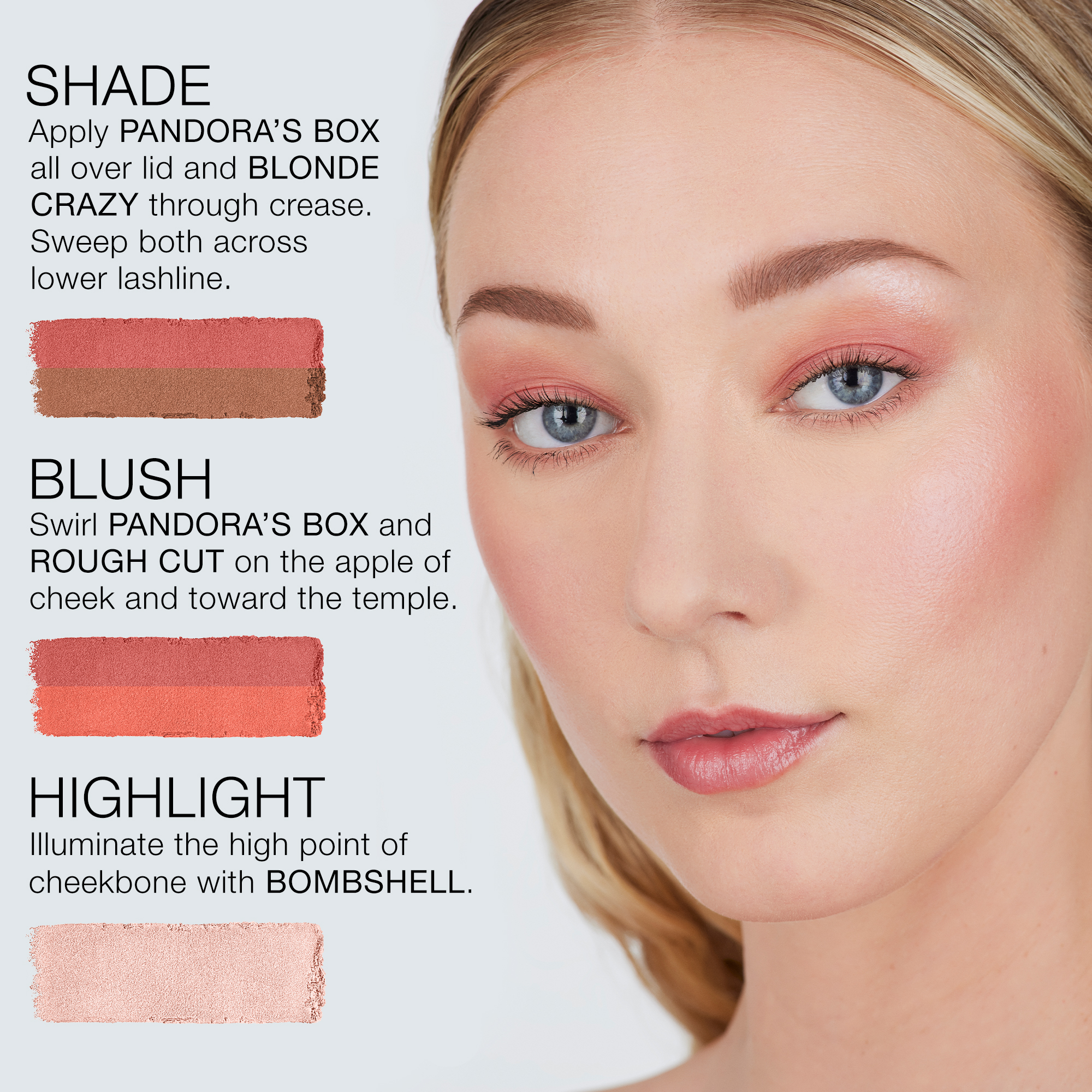 Pure Luxury Light Reflecting™ Cheek & Eye Palette, NARS Oogschaduw & Paletten