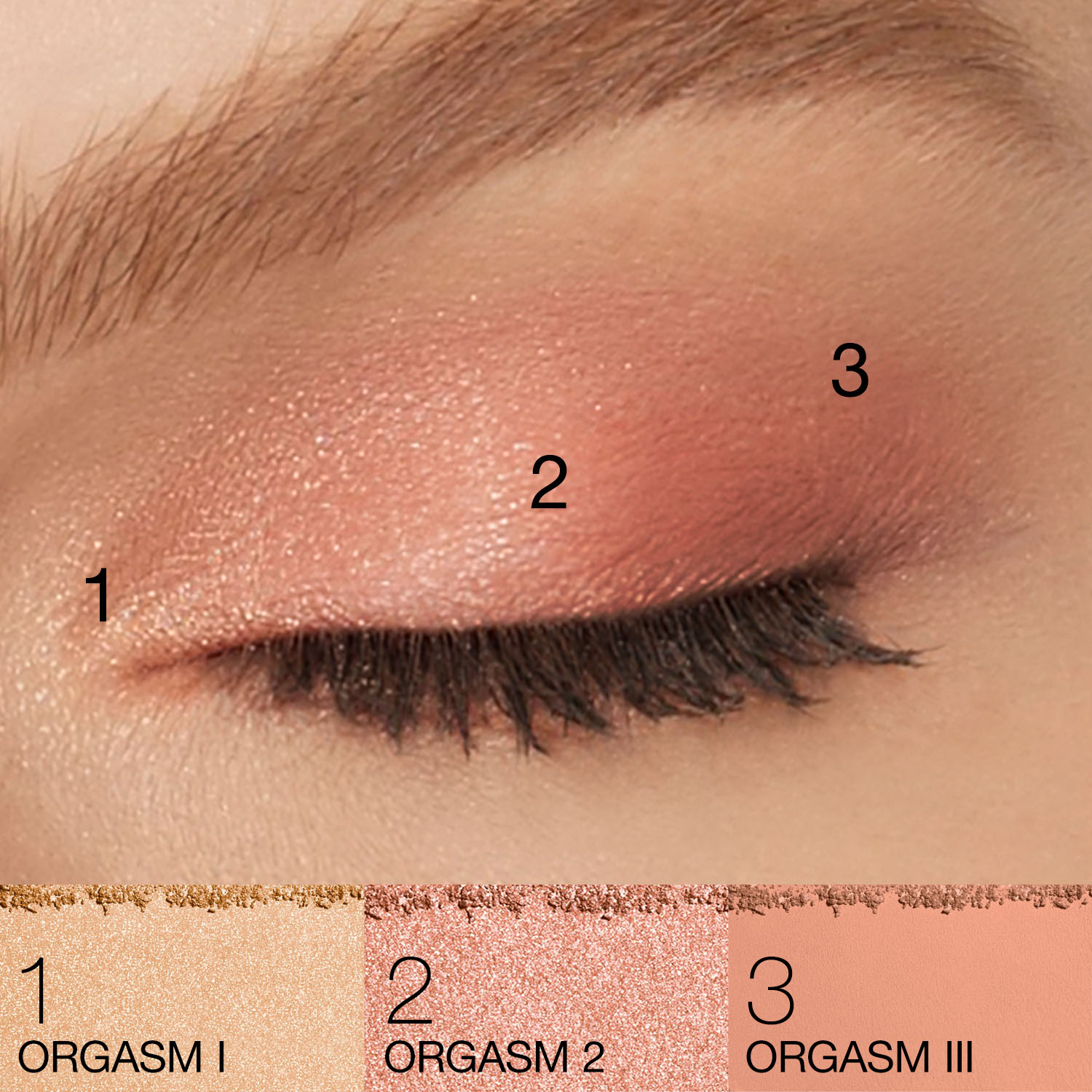 Palette 4 Ombres à Paupières, NARS Palettes yeux