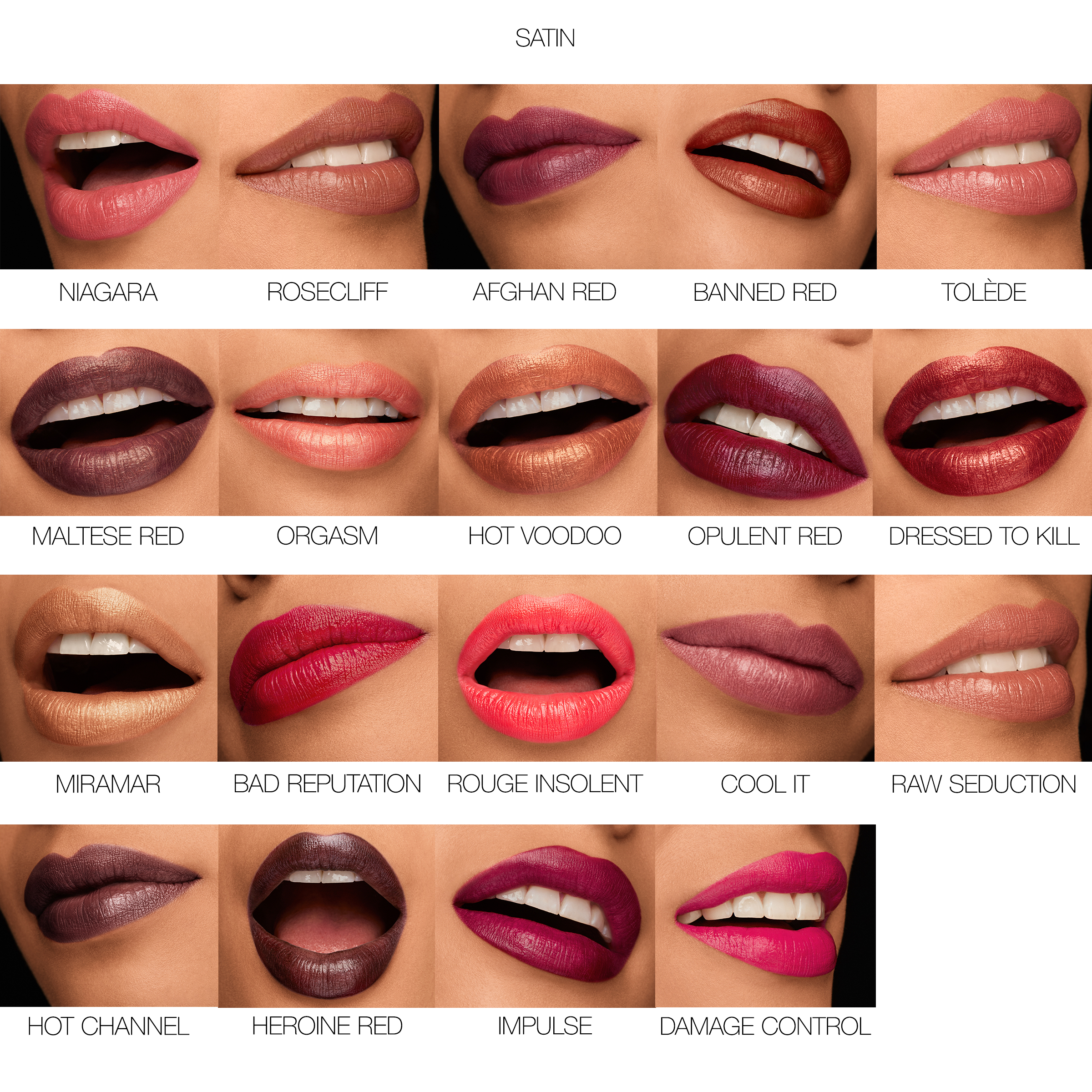 Rouge à lèvres, NARS Orgasm Collection