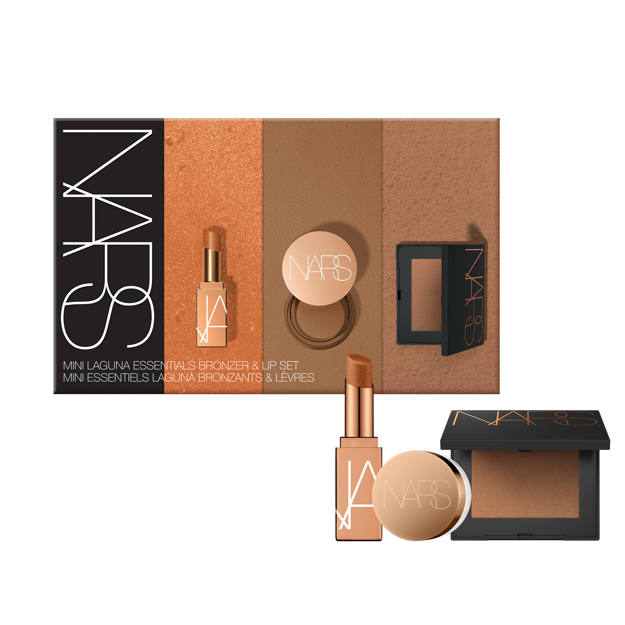 MINI LAGUNA ESSENTIALS BRONZER & LIP SET , NARS Kits & Coffrets Cadeaux