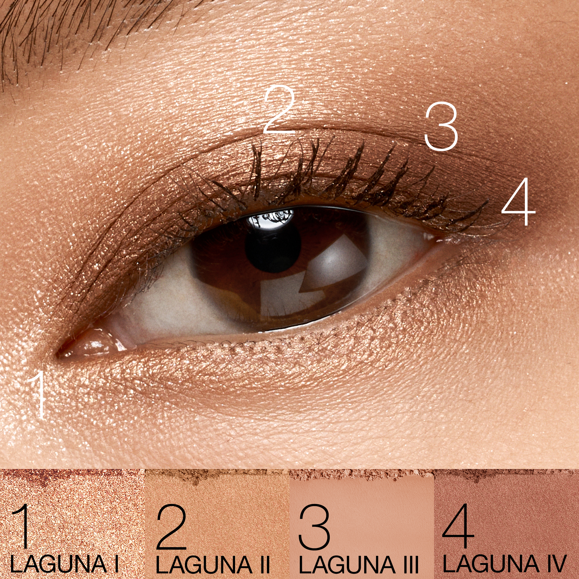 Palette 4 Ombres à Paupières