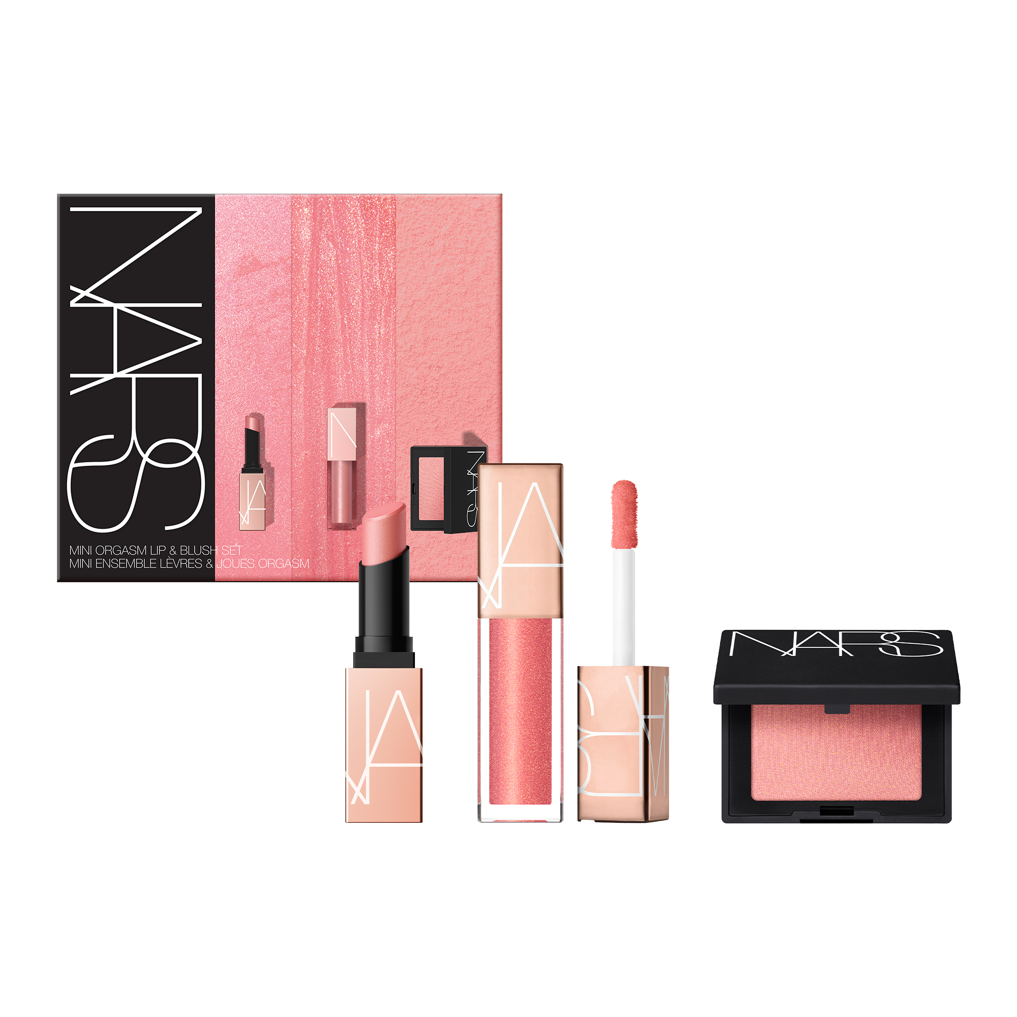 Mini Orgasm Lip & Blush Set, NARS Kits & Coffrets Cadeaux