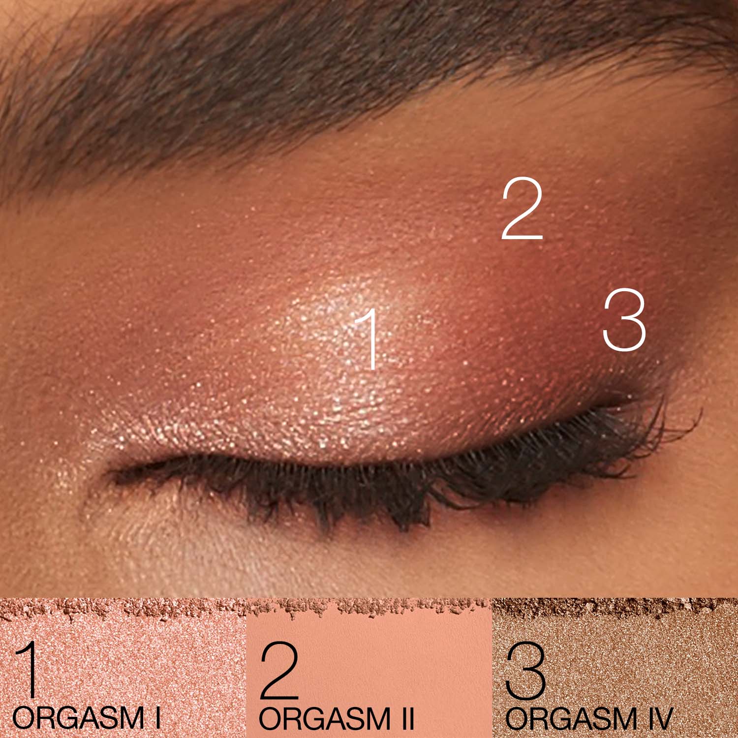 Palette 4 Ombres à Paupières, NARS Palettes yeux