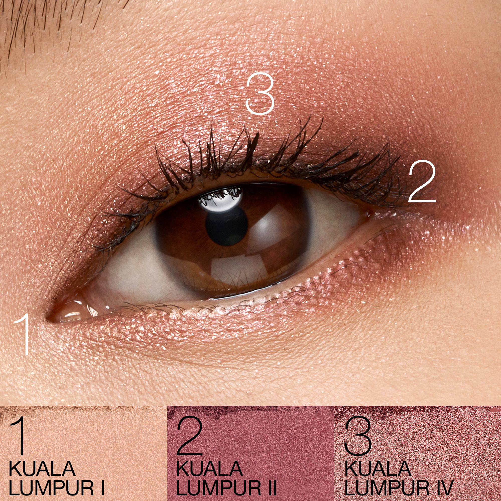 Palette 4 Ombres à Paupières