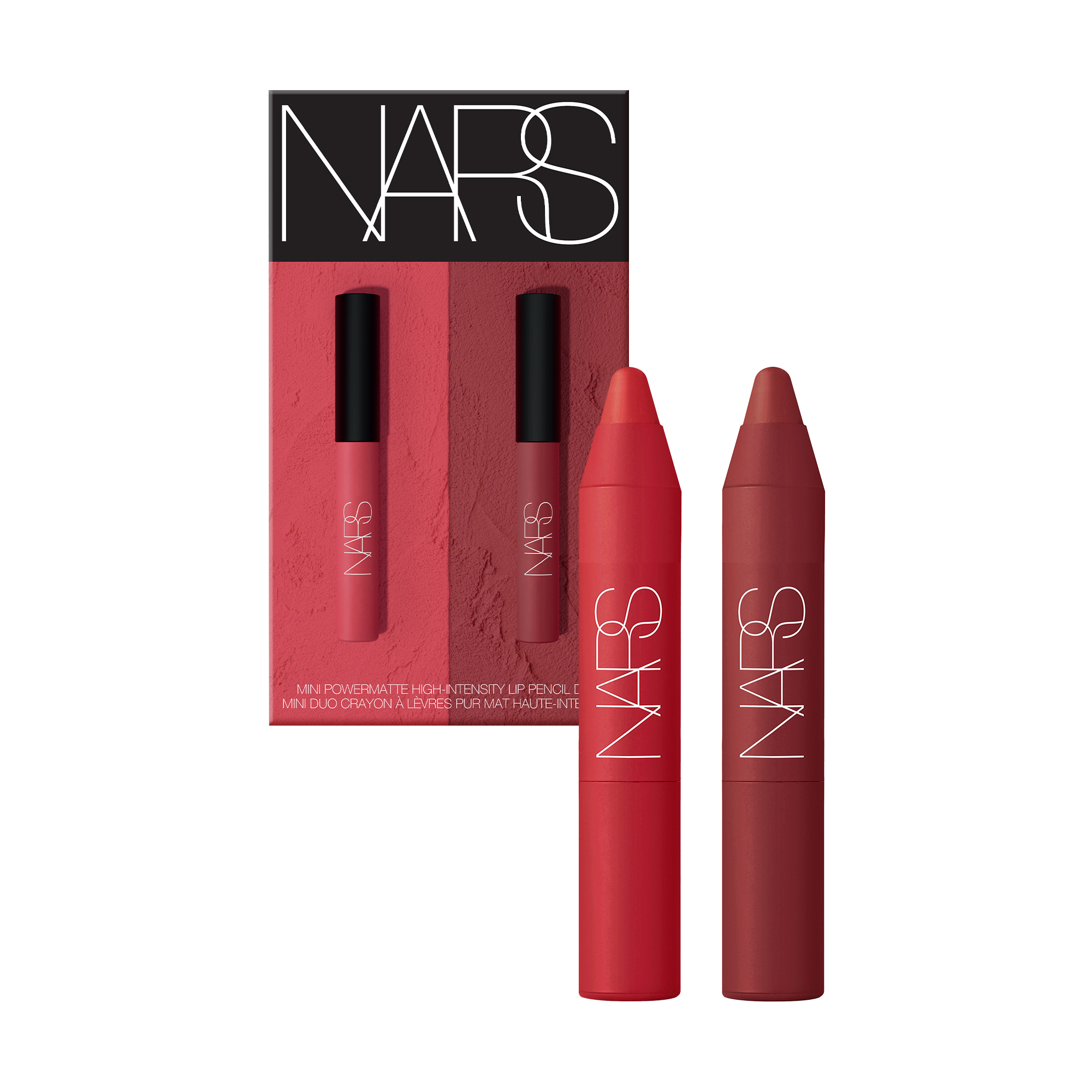 Mini Powermatte High-Intensity Lip Pencil Duo, NARS Kits & Coffrets Cadeaux