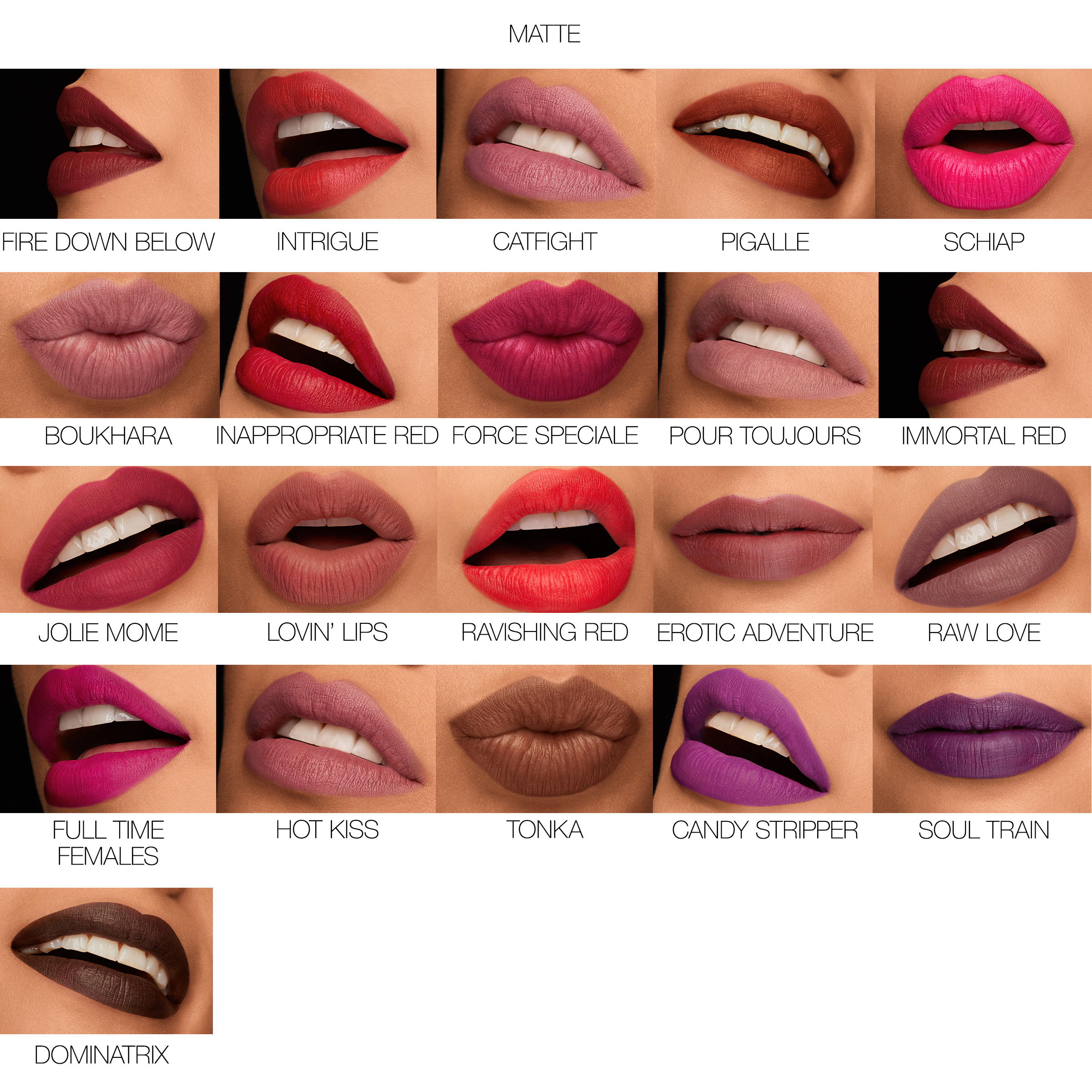 Rouge à lèvres, NARS COVETED CLASSICS