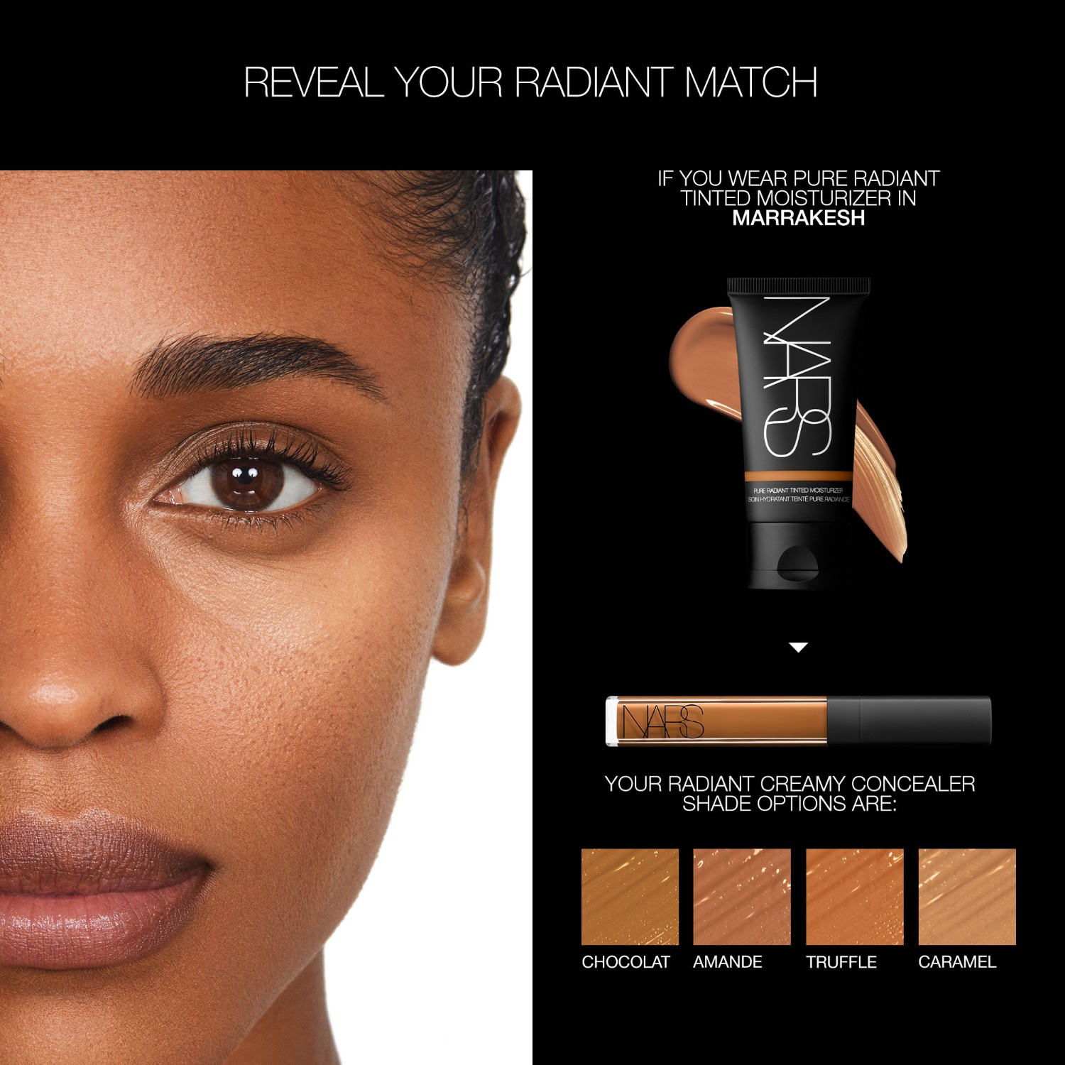 Soin hydratant teinté Pure Radiant SPF 30/PA+++, NARS Fond de teint